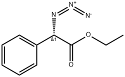 (S)-ETHYL 2-AZIDO-2-PHENYLETHANOATE 结构式