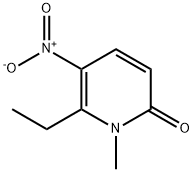 6-ethyl-1-methyl-5-nitropyridin-2(1H)-one 结构式