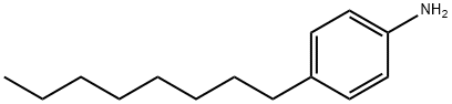 4-辛基苯胺 结构式