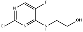 2-((2-Chloro-5-fluoropyrimidin-4-yl)amino)ethanol