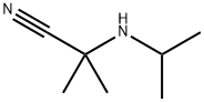 2-(异丙基氨基)-2-甲基丙腈 结构式