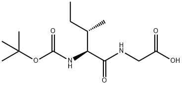 BOC-ILE-GLY-OH 结构式