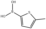 5-甲基噻酚-2-硼酸 结构式
