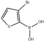 3-溴噻吩-2-硼酸 结构式