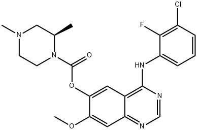 奥希替尼 结构式