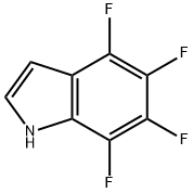 4,5,6,7-四氟吲哚 结构式
