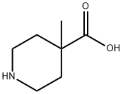 4-甲基哌啶-4-羧酸盐酸盐 结构式