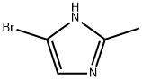 4-溴-2-甲基咪唑 结构式