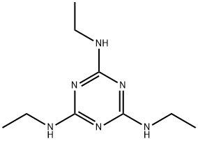 2,4,6-三乙胺基-(1,3,5)三嗪 结构式