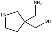 3-Pyrrolidinemethanol,3-(aminomethyl)-(9CI) 结构式