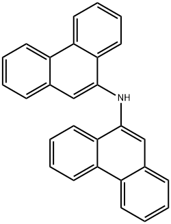 Di(phenanthrene-9-yl)amine 结构式