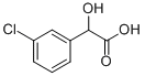 间氯扁桃酸 结构式