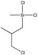 甲基-3-氯异丁基二氯硅烷 结构式