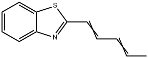 Benzothiazole, 2-(1,3-pentadienyl)- (7CI,8CI) 结构式