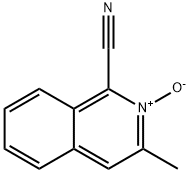 1-Cyano-3-methylisoquinoline 2-oxide 结构式