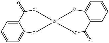水杨酸锌 结构式