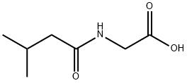 N-异戊酰氨基乙酸 结构式