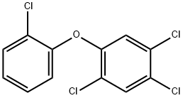 2,2',4,5-Tetrachlorodiphenyl ether 结构式