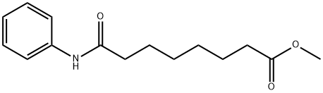 8-氧代-8-(苯基氨基)辛酸甲酯 结构式