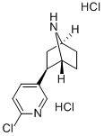 (+/-)-EPIBATIDINE DIHYDROCHLORIDE 结构式