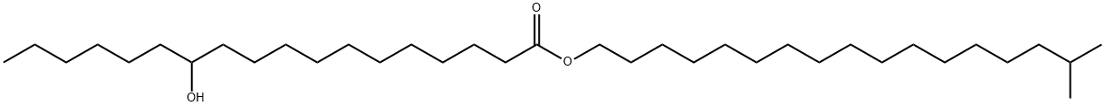 异硬脂醇羟基硬脂酸酯 结构式