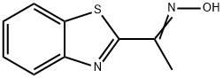 Ethanone, 1-(2-benzothiazolyl)-, oxime (9CI) 结构式