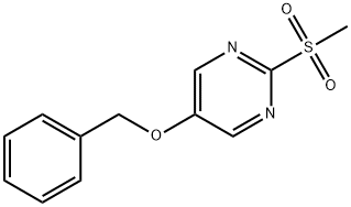 5-Benzyloxy-2-MethylsulfonylpyriMidine 结构式