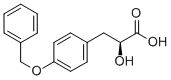 (S)-3-(4-(苄氧基)苯基)-2-羟基丙酸 结构式