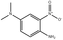 4-氨基-N,N-二甲基-3-硝基苯胺 结构式