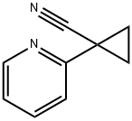 1-(吡啶-2-基)环丙基腈 结构式