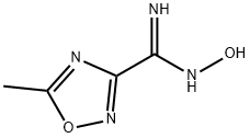 1,2,4-Oxadiazole-3-carboximidamide,N-hydroxy-5-methyl- 结构式