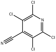 2,3,5,6-四氯异烟腈 结构式