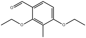 2,4-二乙氧基间甲苯甲醛 结构式