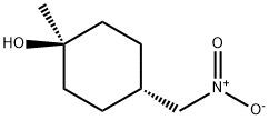 (1r,4r)-1-methyl-4-(nitromethyl)cyclohexan-1-ol 结构式