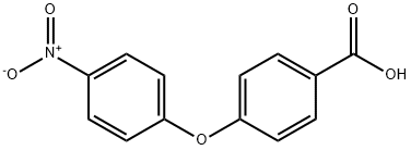 4-(4-硝基苯氧基)苯甲酸 结构式