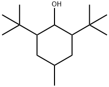 2,6-二叔丁基-4-甲基环己醇 结构式