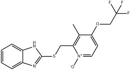 兰索拉唑硫醚-N-氧化物 结构式