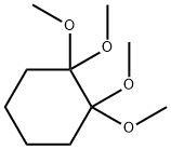 1,1,2,2-四甲氧基环己烷 结构式