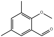 2-甲氧基-3,5-二甲基苯甲醛 结构式