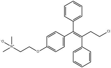 托瑞米芬-N-氧化物 结构式