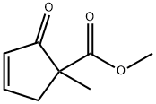 3-Cyclopentene-1-carboxylicacid,1-methyl-2-oxo-,methylester(9CI) 结构式