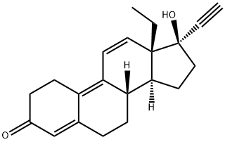 孕三烯酮 结构式