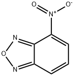 4-硝基-2,1,3-苯噁二唑 结构式