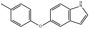 5-(4-METHYLPHENOXY)-1H-INDOLE 结构式