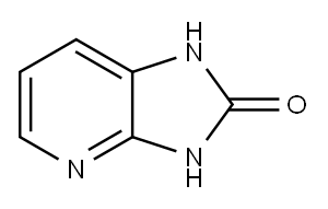1H-咪唑并[4,5-B]吡啶-2(3H)酮 结构式