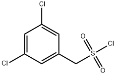 (3,5-二氯苯基)甲烷磺酰氯 结构式