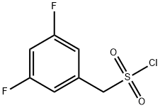 3,5-(二氟苯基)甲基磺酰氯 结构式
