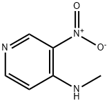 4-甲氨基-3-硝基吡啶 结构式
