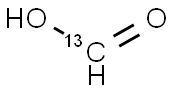 甲酸-13C 结构式