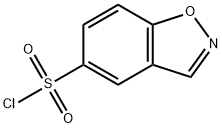 苯并[D]异噁唑-5-磺酰氯 结构式